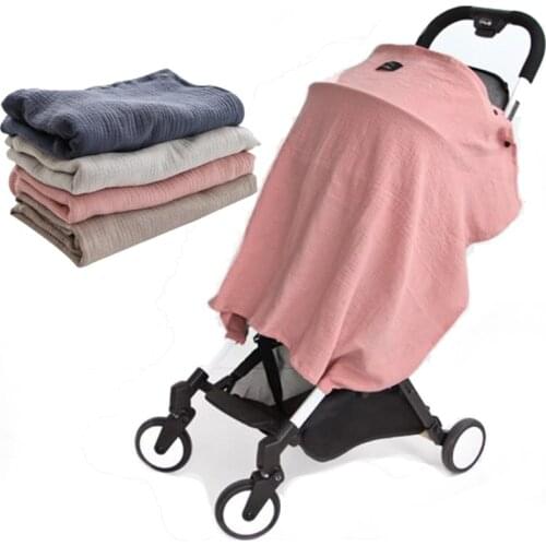 Infant Baby Breast Feeding Cover Stroller Cover Breathable Nursing Cover Mosquito Net Outing Breastfeeding Towel Nursing Cloth
