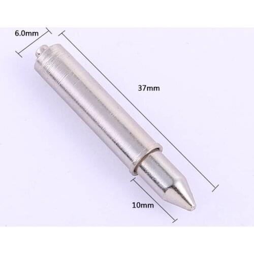 Hot Electronic Test Tool 50 Pcs Pointed Positioning Needle Length 37mm Nickel Plated Spring Test Electronic Pin Dowels