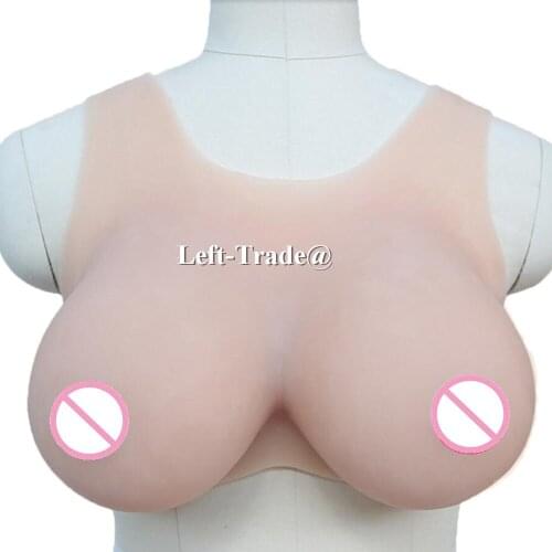 10XL 4000 g NEW real silicon breasts bra crossdresser fake boobs prosthesis movie props