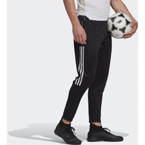 Original Adidas Tiro21 TK Pnt Men 'S Soccer Player Training and Jogging sweatpants GH7305