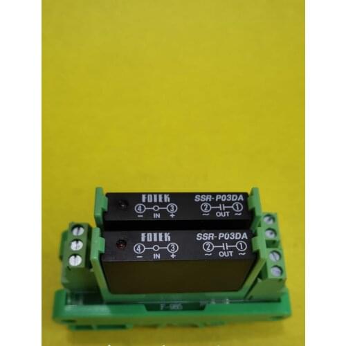 Original imported solid state amplifier SSR-P03N-2P + SSR-P03D set of Taiwan FOTEK