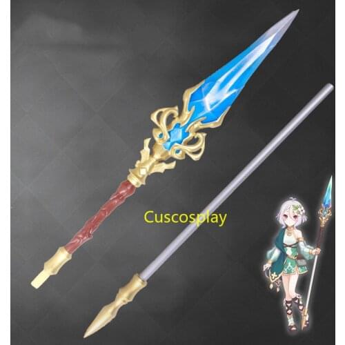 Anime Princess Connect Re:Dive Cosplay Props Natsume Kokkoro Cosplay Prop Cane Equipment PU Wands Weapons for Halloween Carnival