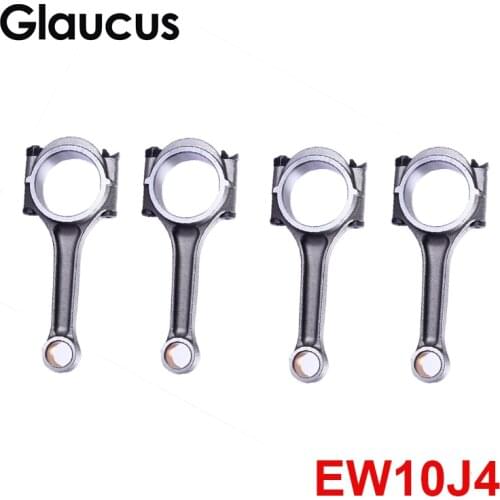4pcs EW10J4 DEW10J4 Engine connecting rod conrod for Citroen EVASION DISPATCH XSARA JUMPY C5 I C8 C4 2.0L 00