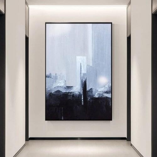 Handmade Modern Abstract Oil Painting On Canvas Simple Abstract hand painted For Room Decor Wall Art Picture Decoration No Frame