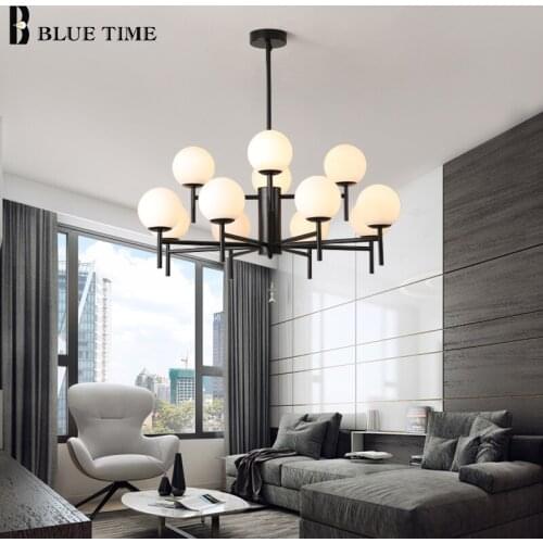 Art Deco Modern Chandelier Light New Led Chandelier Lamp 110v 220v For Living Room Bedroom Dining Room Kitchen Led Lighr Fixture