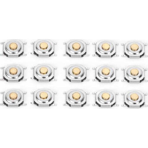 300Pcs Tactile Push Button Switch Electronic Product Light Touching Patch 4 x 4 x 1.5mm