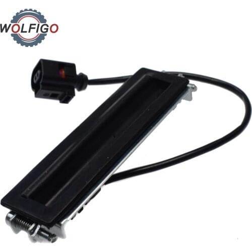 WOLFIGO Tailgate Door Lock Actuator Push Button Switch for VW Polo Classic Passat 3B9827566A 3B9827566B 3B9827566C 3B9827566D