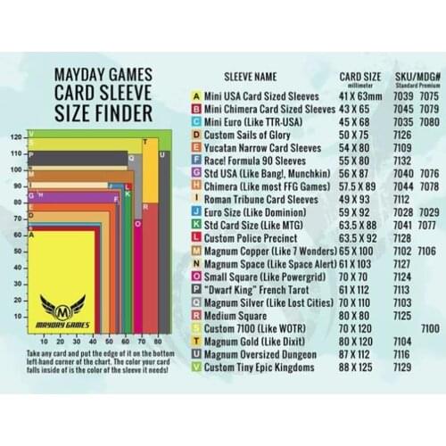 100 Sleeves link - MAYDAY Card Game Sleeve Protector Board Game Protective Sleeve MUNCHKIN MTG 41 45 56 59 63 68 87 88 92