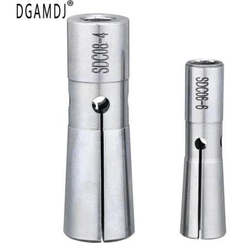 1PCS DC4 DC6 DC8 DC12 slim tool holder collet high precision spring collet chuck 3mm 4mm 5mm 6mm 8mm 10mm 1/8 slim collet chuck