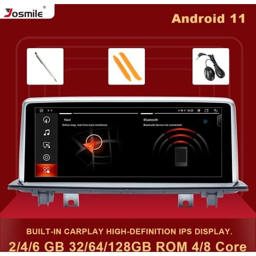 IPS 2G Ram Android 11 Car Radio Multimedia for BMW X1 F48 2016 2017 2018 NBT System GPS Navigation Glonass Head Unit Stereo Wifi