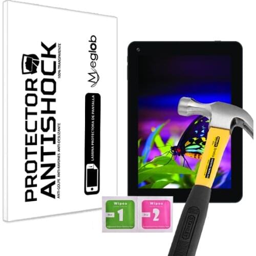 Screen protector Anti-Shock Anti-scratch Anti-Shatter compatible with Tablet Storex eZee Tab 97D11-M