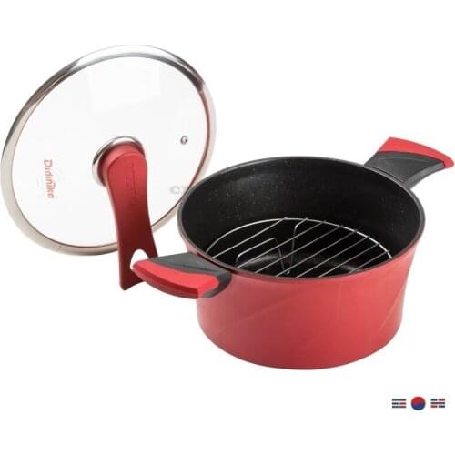 Korean Maifan Stone Wok No Oil Fume Non-stick Pan Frying Blow Up Roast Induction Cooker Gas Stove Multi-function Wok