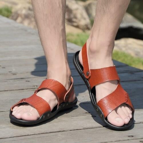 Sandalias Deportivas Sandel For Men Summer Shoes Beach Sandals Sandale Homme Sandali Uomo Zandalias Hombre Ete Man 2019