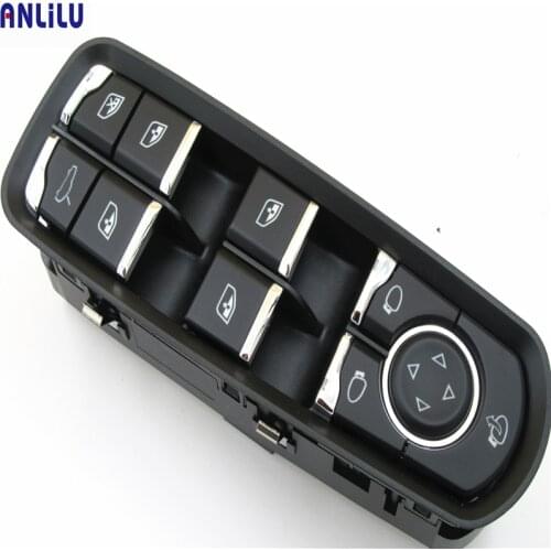 7PP959858MDML Power Window Master Switch Suitable for Porsche 10-15 Panamera 11-14 Cayenne 7PP959858H DML