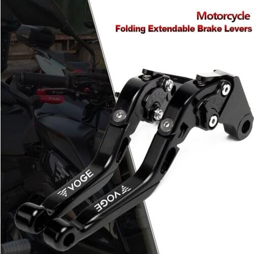 For Loncin VOGE 500R 300R 300RR 300AC (ABS version please note) Motorcycle CNC Adjustable Folding Extendable Brake Clutch Lever