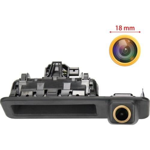 Misayaee Golden HD Car Rear View Camera Handle for MINI COUNTRYMAN CABRIO CLUBMAN F54 F55 F56 F57 F60 BMW F20 1er 116i 120i 118i