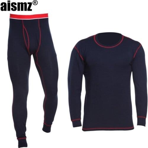 Hot Pajamas Winter Warm Thermal Underwear Men roupa termica Sets Thin Section Solid Color Camisa termica Thermo Warm Long Johns