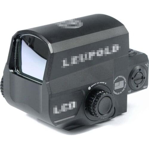 Tactical Holographic LCO Red Dot Reflex Sight 1 MOA Dot Hunting Rifle Scope Fits Any 20mm Rail Mount Black