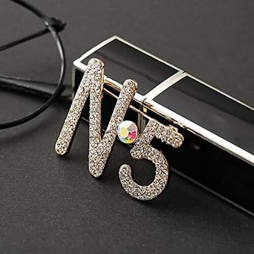 Windsky Brooches Letter On Clothes