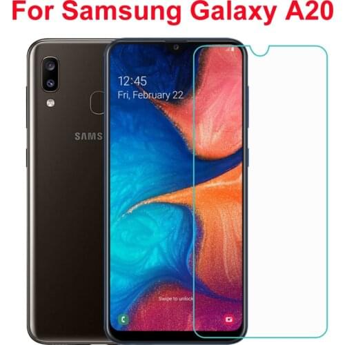 A20 Tempered Glass For Samsung Galaxy A20 Screen Protector Mobile Telephone Glass Samsung Galaxy A 20 Smartphone Case 6.4 inch