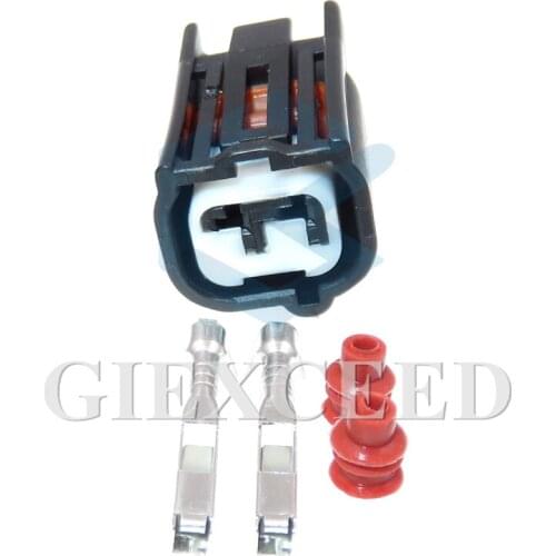 2 Sets 2 Pin Auto Parts Wiring Harness Socket Sealed Female Plug 1.5 Series Automobile Electrical Waterproof Connector