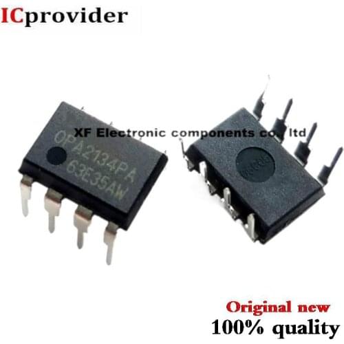 !20pcs OPA2134PA OPA2134 IC 2134 2134PA IC OPAMP AUDIO 8MHZ 8DIP