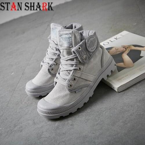 2019 Fashion High Top Sneakers Canvas Shoes Women Casual Shoes Flat Female Basket Lace Up Solid Trainers Chaussure Mujer Booten