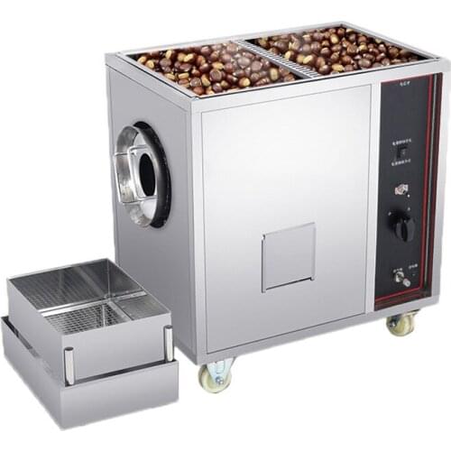 6000w Electric Chestnut Machine Stainless Steel Roasting Machine Multifunctional Automatic Fried Peanut Sugar Cured Chestnut EF