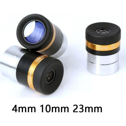 Startron Astronomical Telescope Accessories 62 degree 1.25 inch aspherical wide-angle eyepiece 4mm,10mm,23mm