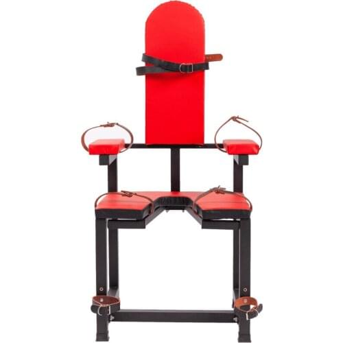 Bondage Training Sex Position Punishment Chair Multifunction Slave Restraints SexTool Bdsm Handcuff Ankle Cuffs Force Leg Opener