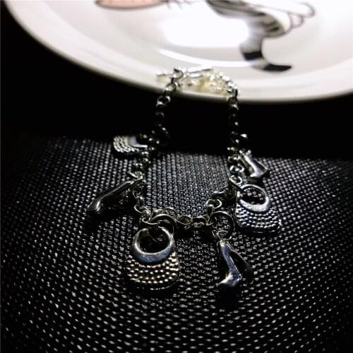 Bracelet Gifts Couples Europe Hot Sale Made in China New Fashion Bracelet Charm Punk Style Boys and Girls Steam LY-001