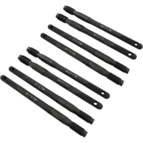 Black M12x1.5 Wheel Alignment Bolt Mounting Guide Bolts, Wheel Bolt, Automotive