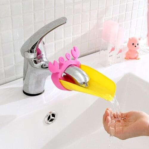 Baby Faucet Extender Children’s Hand Washing Water Channel Splash-Proof Extended Cartoon Artifact Akcesoria Kuchenne
