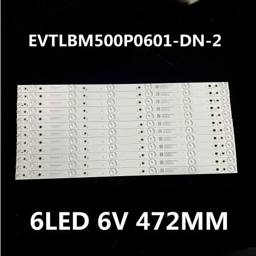 LED Backlight Strips for TPT500J1-HVN04 HVN08.A HVN07 U LE8 EVTLBM500P0601-DN-2 LB50057 500TT43 V3 500TT43 V4