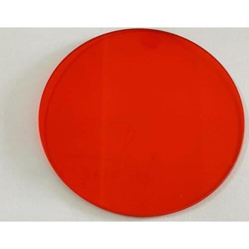 Size diameter 78mm 600nm ir band pass filter for camera