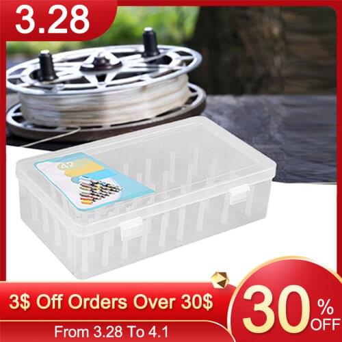 42-spool Sewing Thread Box, Large Capacity Craft, Empty Sewing Craft, Bobbin Storage Box, Bobbin Storage Box, Neatly Stored