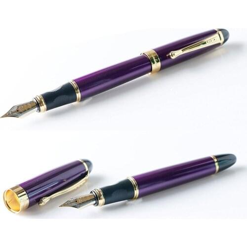 Quality Iraurita Fountain pen Full metal Golden Clip luxury pens Jinhao X450 Caneta Stationery Office school supplies r20