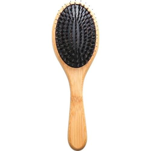 Pig Temple Hair Brush-Ladies and Men Hairbrushes, Combs, Hairbrushes for Long, Curly or Tangled Hair of Any Type