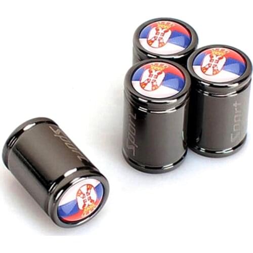 Sport Copper Auto Car Tire Wheel Valve Dust Caps Cover For Lexus RX300 IS250 RX330 GS300 IS200 RX350 IX470 With Selvia Flag