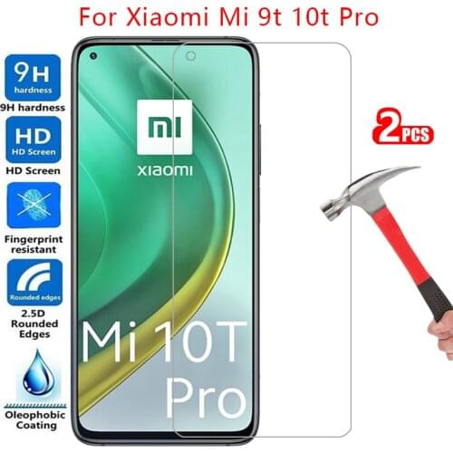 Tempered glass screen protector for xiaomi mi 9t 10t pro 5g case cover on 9 10 t t9 t10 9tpro 10tpro protective phone coque bag