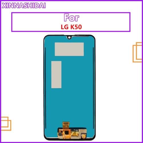 100%Tested For LG K50 Q60 K12 Max 2019 X525 X525BAW X525HA X525ZAW X520BMW LCD Display Touch Screen Digitizer Replace LCD