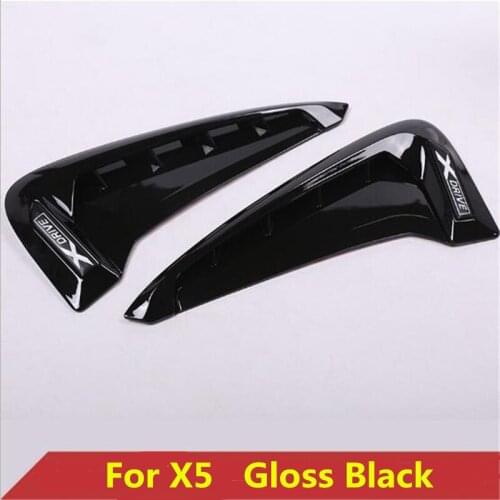 40pcs New Car Styling 3D ABS Xdrive X5 Side Fender Air Outlet Badge Emblem Sticker Decal For 2014-2016 X5