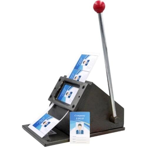 86 * 54 Manual Pvc Card Machine Paper Cutter Business Card Cutting Machine Rounded Desktop Card Machine