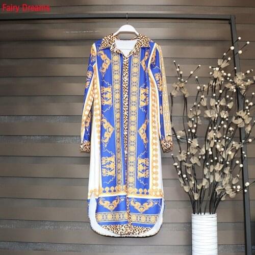 African Dresses For Women Casual Fashion Shirt Dress Digital Printing Elastic Fabric Lapel Ladies Clothes Vetement Femme 2021