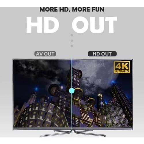 Wireless Game Console Mini Gamepad Gamestick Y2S Plus TV Game Console for Double H054