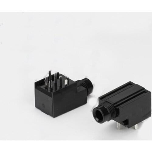 6.35MM dual channel socket microphone socket socket microphone microphone high 7 feet