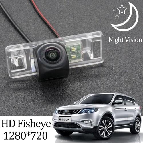 Owtosin HD 1280*720 Fisheye Rear View Camera For geely vision x6/Emgrand x7 2016 2017 2018 2019 2020 Car Parking Accessories