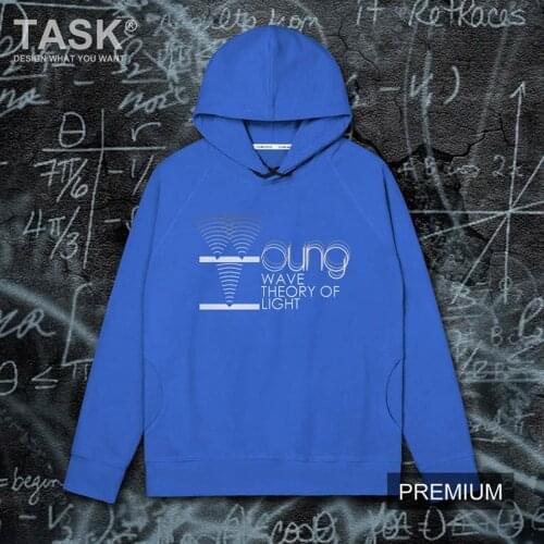 Celebrity Thomas Young United Kingdom Doctors physicist Generalist art Wave theory of light scholar cotton hooded sweater mens