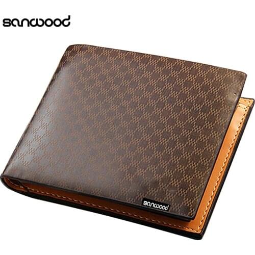 Men Fashion Faux Leather Pocket Wallet Clutch ID Credit Card Holder Bifold Purse