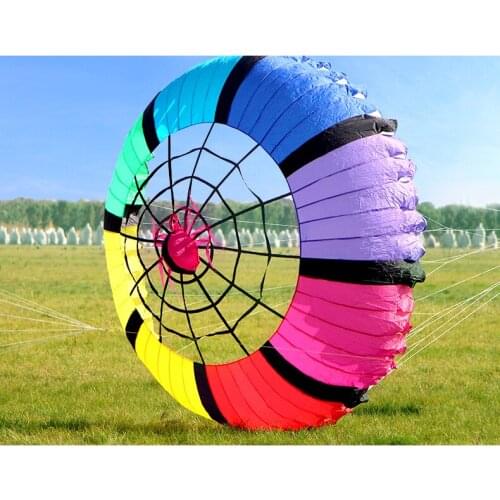 Soft spider kite wholesalers flying toys large ripstop nylon single line kites adults sale windsock kiting inflatable software